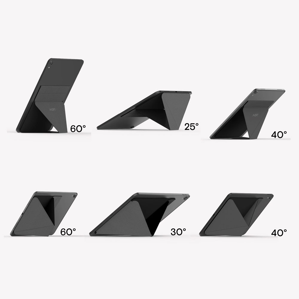 Picture of Apple iPad 10.2 7th gen 2019  | MOFT Snap Tablet Stand Multi Angle Invisible Tablet Stand for iPad iPad Pro iPad Air Tablet (Wanderlust Blue)