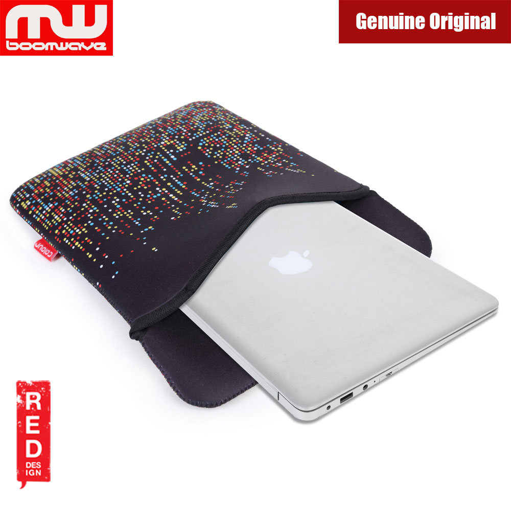 Picture of Boomwave Colour Series Laptop Notebook Macbook Sleeve Design up to 14 inches Laptop (Blue)