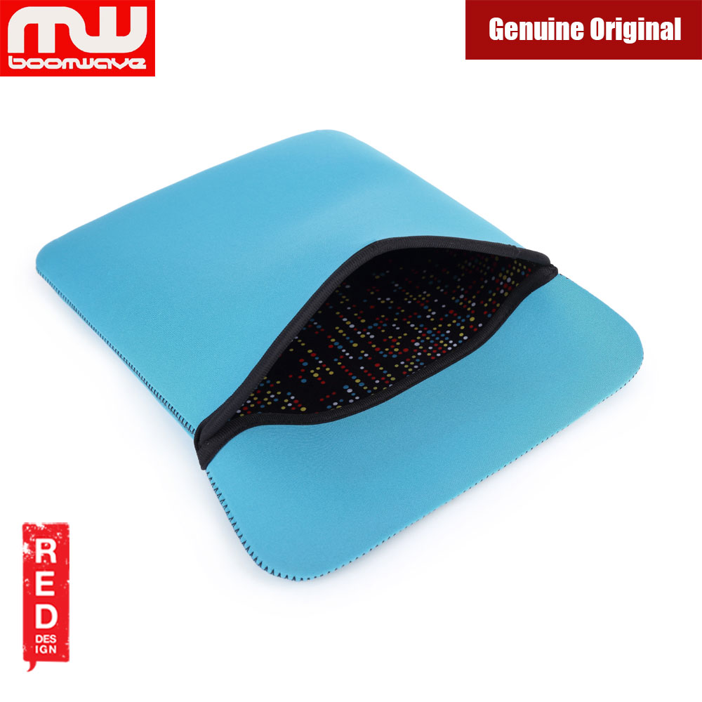 Picture of Boomwave Colour Series Laptop Notebook Macbook Sleeve Design up to 14 inches Laptop (Blue)