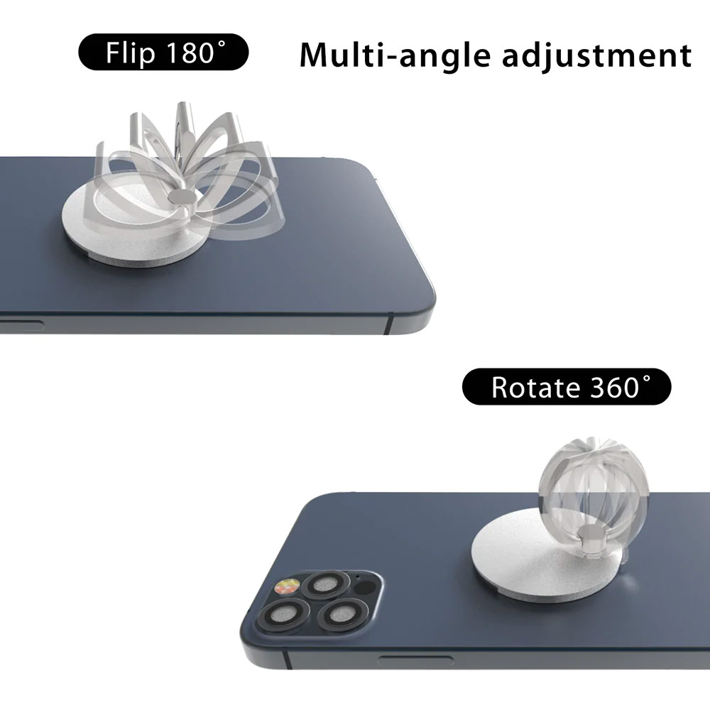 Picture of AAUXX iRing Pop Ring Holder Phone Grip and Kickstand Stand Work with wireless charging (Serenity Blue)