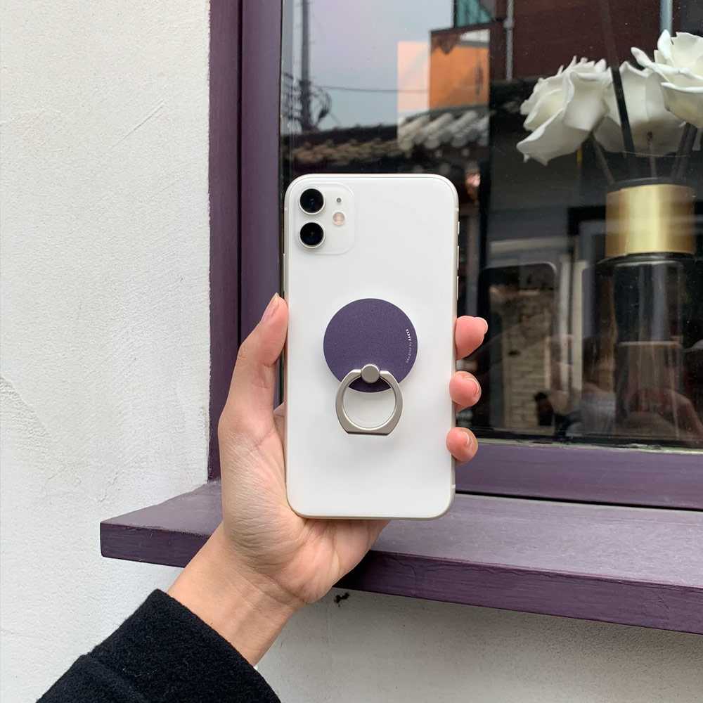 Picture of AAUXX iRing Pop Ring Holder Phone Grip and Kickstand Stand Work with wireless charging (Serenity Blue)