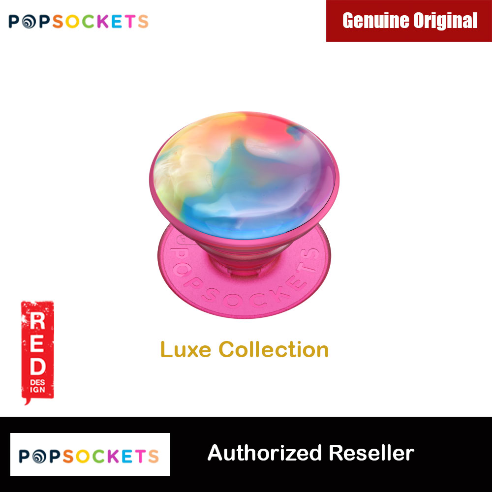 Picture of Popsockets PopGrip Swappable Luxe Collection (Swirl Rainbow) Red Design- Red Design Cases, Red Design Covers, iPad Cases and a wide selection of Red Design Accessories in Malaysia, Sabah, Sarawak and Singapore 