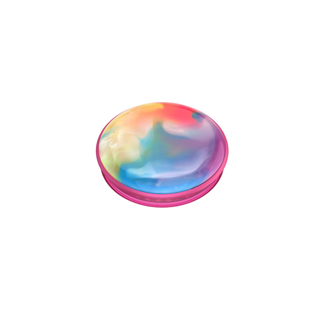 Picture of Popsockets PopGrip Swappable Luxe Collection (Swirl Rainbow)