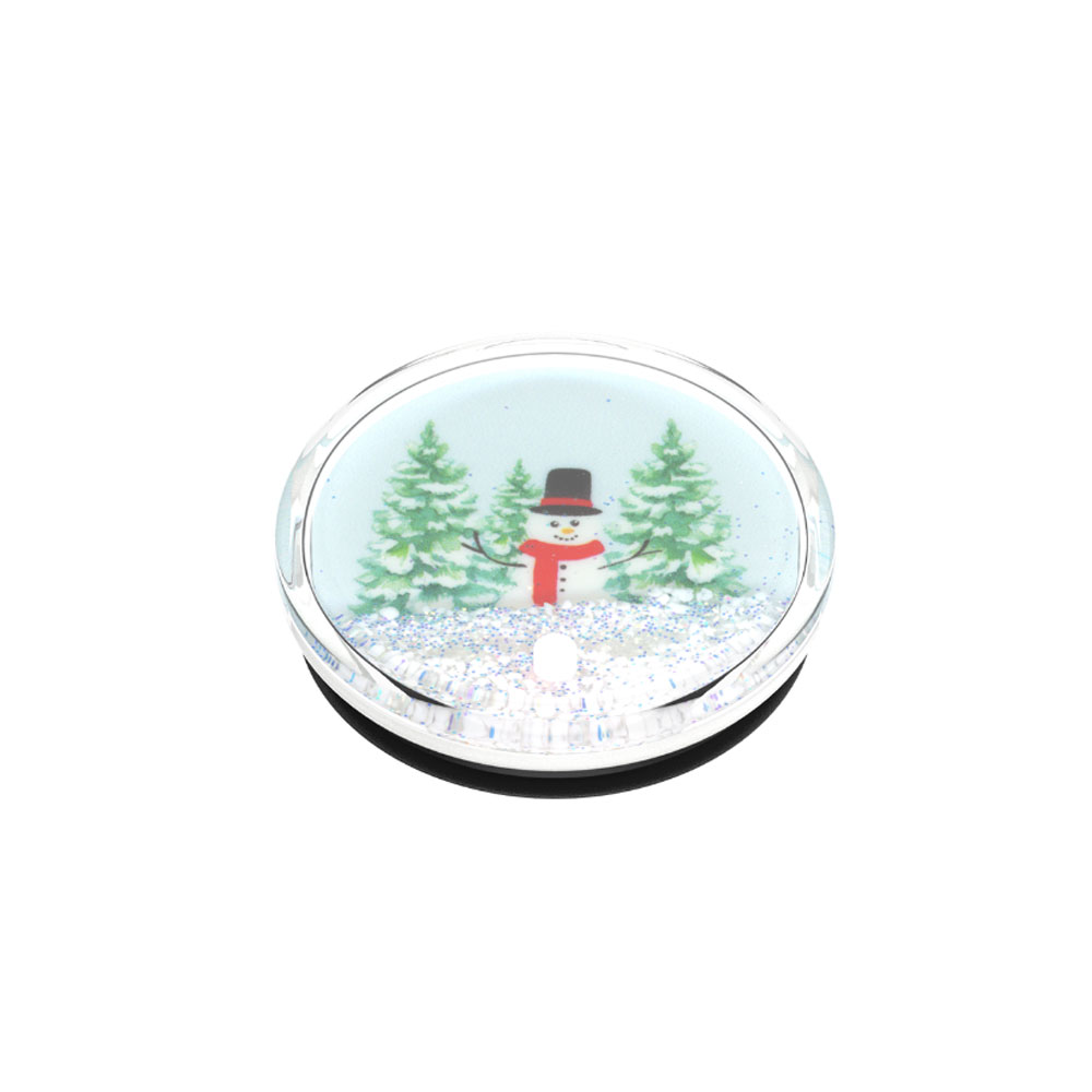 Picture of Popsockets PopGrip Swappable Luxe Collection (Swirl Tidepool Snow Globe Wonderland)