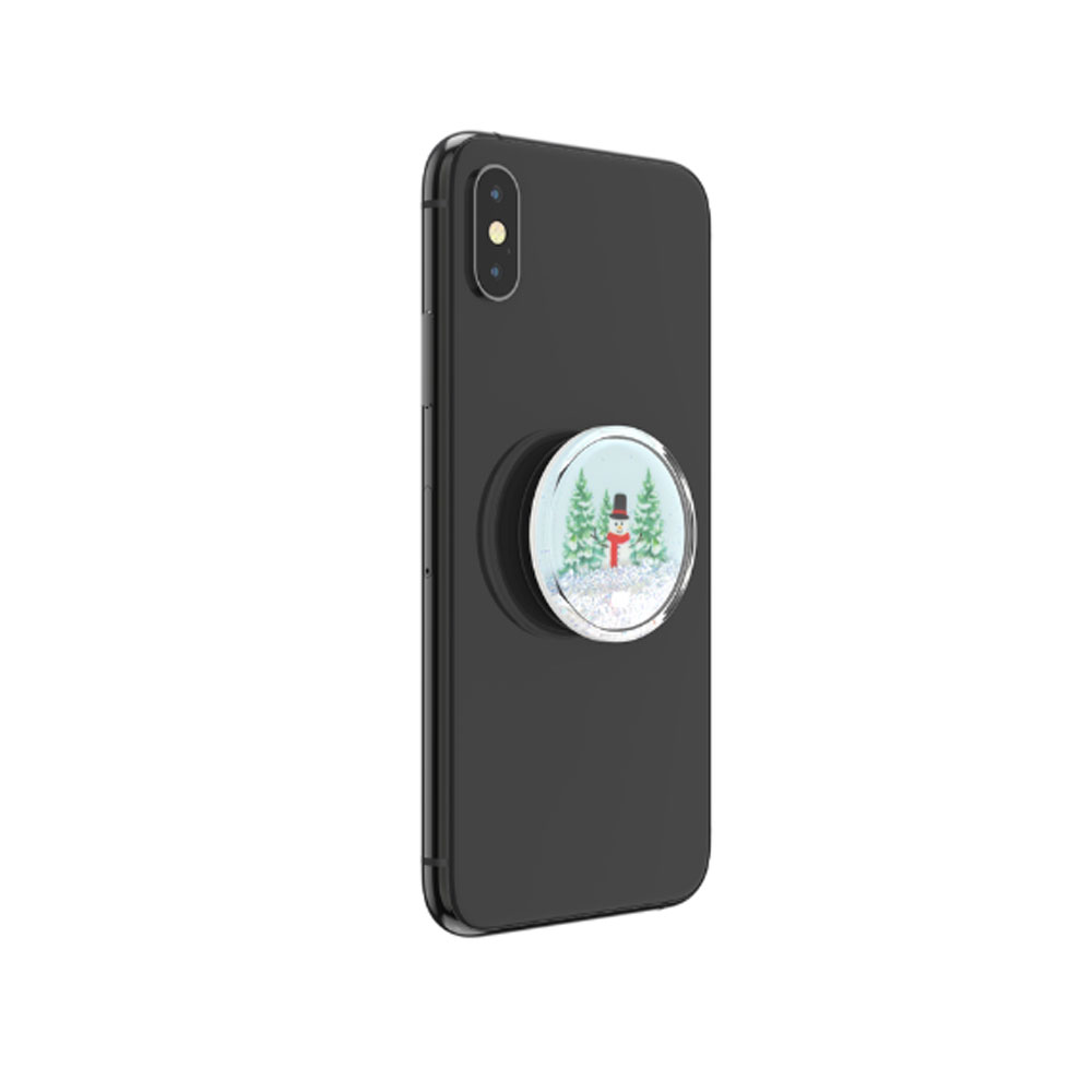 Picture of Popsockets PopGrip Swappable Luxe Collection (Swirl Tidepool Snow Globe Wonderland)