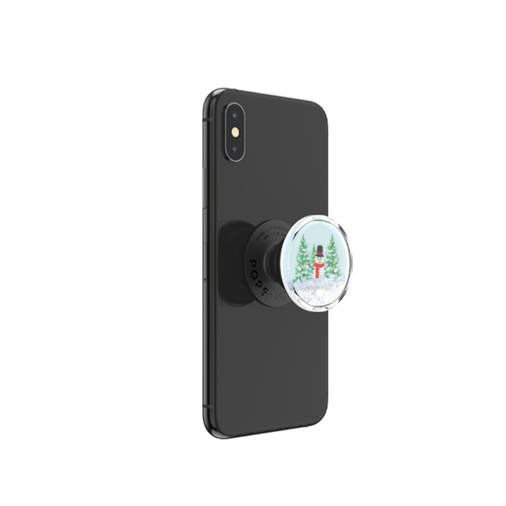 Picture of Popsockets PopGrip Swappable Luxe Collection (Swirl Tidepool Snow Globe Wonderland)