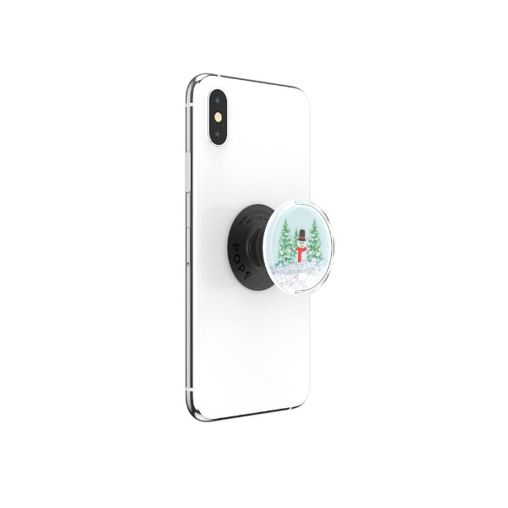 Picture of Popsockets PopGrip Swappable Luxe Collection (Swirl Tidepool Snow Globe Wonderland)