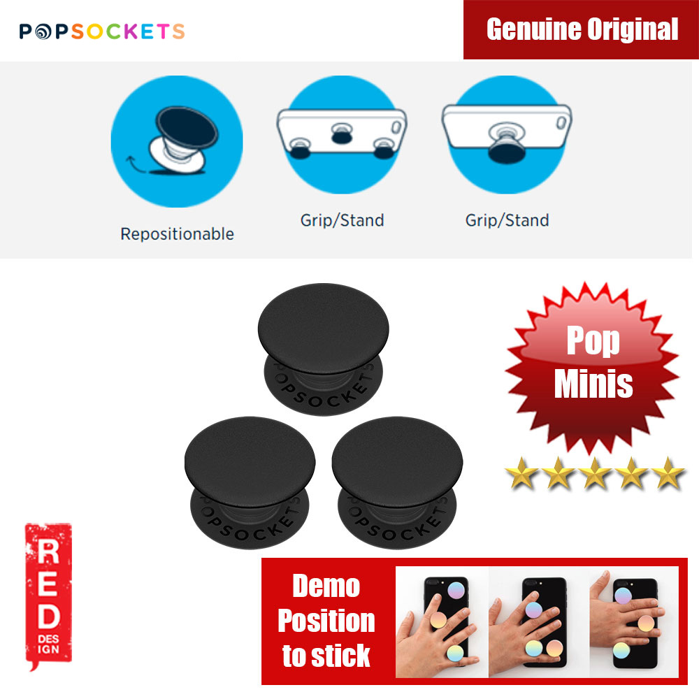 Picture of Popsockets PopMinis Triple (Black)