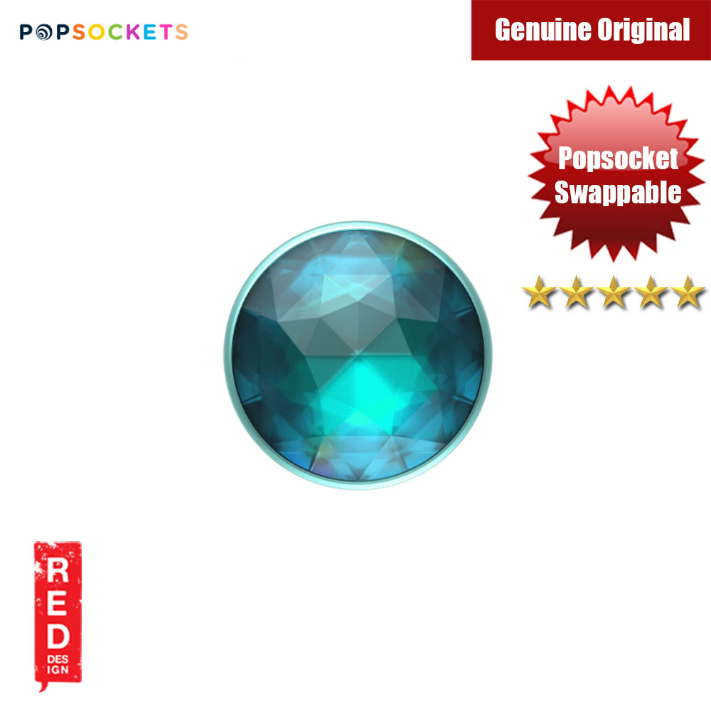Picture of Popsockets PopGrip Swappable (Disco Crystal Blue)