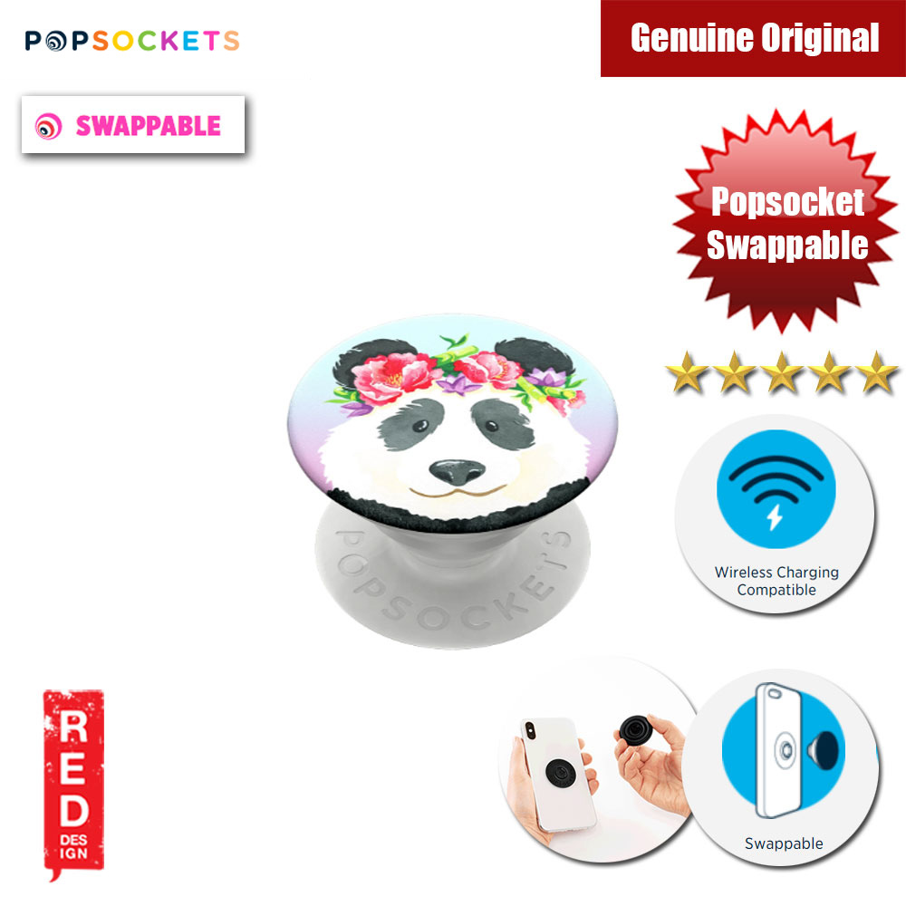 Picture of Popsockets PopGrip Swappable (Pandachella) Red Design- Red Design Cases, Red Design Covers, iPad Cases and a wide selection of Red Design Accessories in Malaysia, Sabah, Sarawak and Singapore 