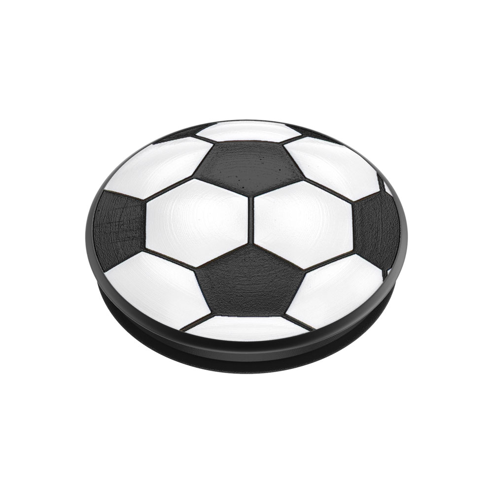 Picture of Popsockets PopGrip Swappable Premium Collection (Soccer Ball PU Inlay)