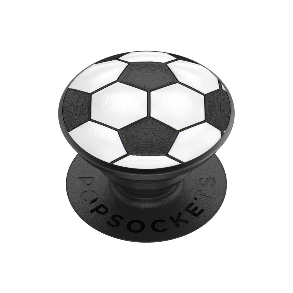 Picture of Popsockets PopGrip Swappable Premium Collection (Soccer Ball PU Inlay)