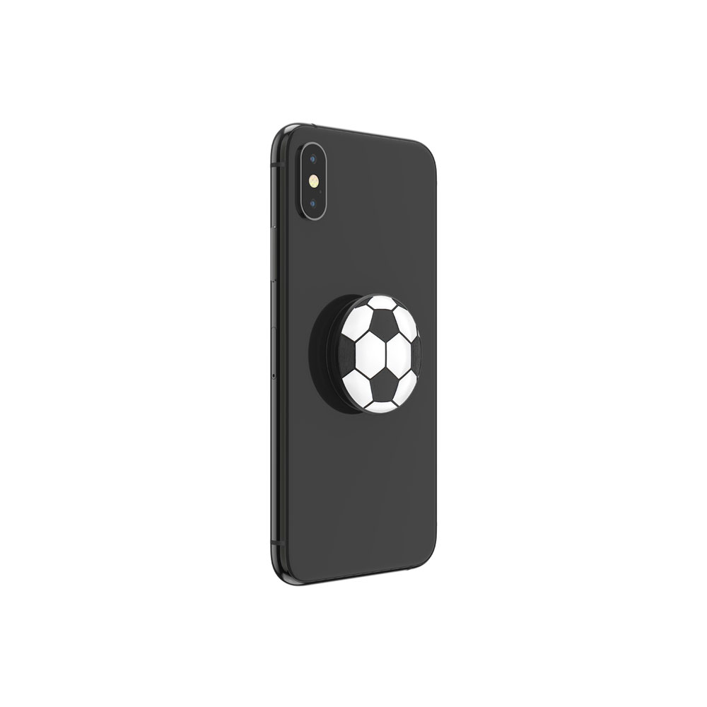 Picture of Popsockets PopGrip Swappable Premium Collection (Soccer Ball PU Inlay)