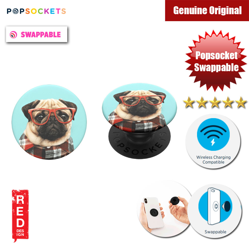 Picture of Popsockets PopGrip Swappable (Studious Stu) Red Design- Red Design Cases, Red Design Covers, iPad Cases and a wide selection of Red Design Accessories in Malaysia, Sabah, Sarawak and Singapore 