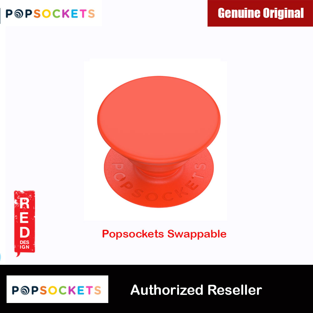 Picture of Popsockets PopGrip Swappable (Neon Electric Orange) Red Design- Red Design Cases, Red Design Covers, iPad Cases and a wide selection of Red Design Accessories in Malaysia, Sabah, Sarawak and Singapore 