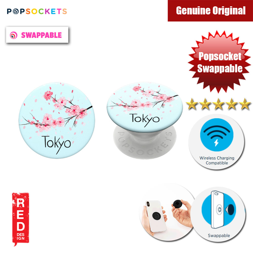 Picture of Popsockets PopGrip Swappable (Tokyo) Red Design- Red Design Cases, Red Design Covers, iPad Cases and a wide selection of Red Design Accessories in Malaysia, Sabah, Sarawak and Singapore 