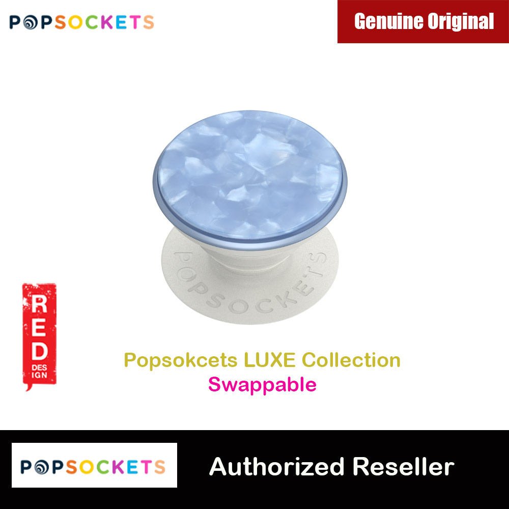 Picture of Popsockets PopGrip Swappable LUXE Acetate Collection (Acetate Powder Blue) Red Design- Red Design Cases, Red Design Covers, iPad Cases and a wide selection of Red Design Accessories in Malaysia, Sabah, Sarawak and Singapore 