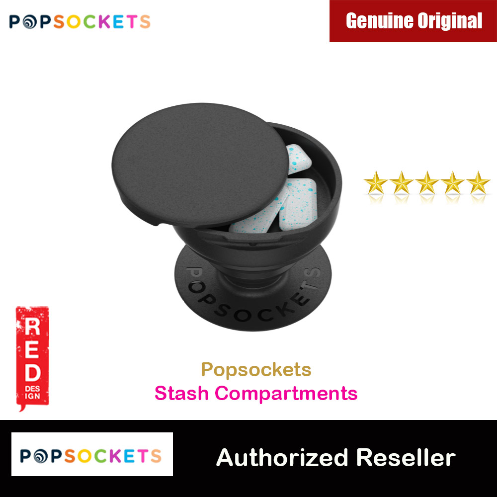 Picture of Popsockets PopGrip Stash Compartments for Gum Pills?Black) Red Design- Red Design Cases, Red Design Covers, iPad Cases and a wide selection of Red Design Accessories in Malaysia, Sabah, Sarawak and Singapore 