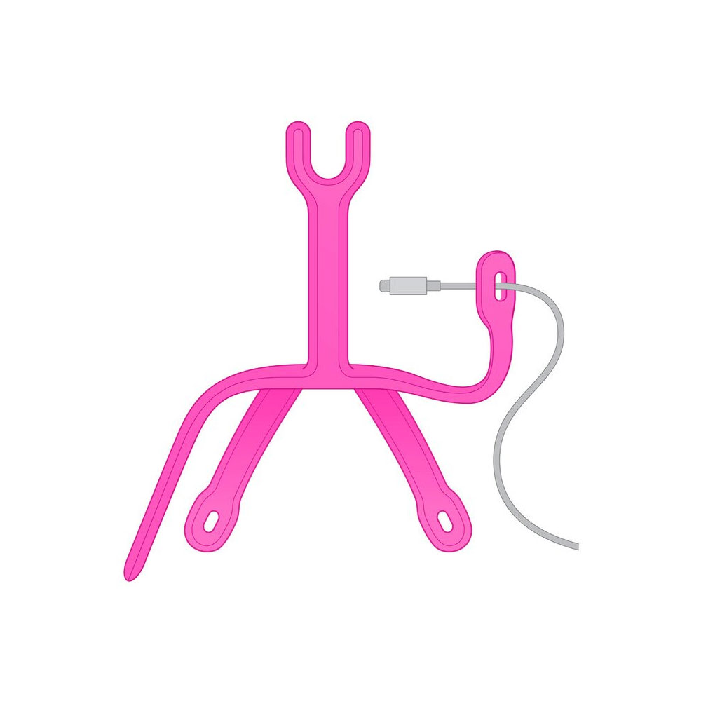 Picture of Popsockets PopMount 2 Flex  Flexible Stand Hold Stand Mount your device anywhere any position creation and on the go photography as Tripod desk mount (Pink)