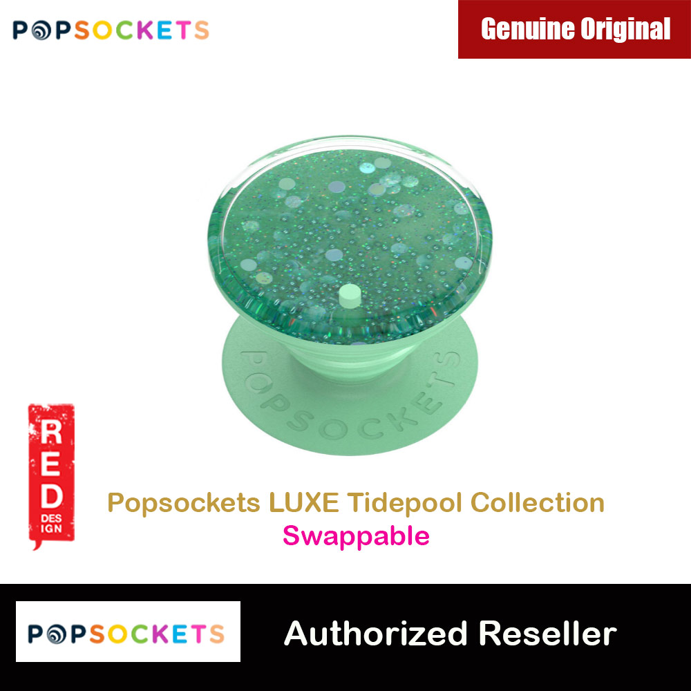 Picture of Popsockets PopGrip Swappable Luxe Tidepool Collection (Ultra Mint) Red Design- Red Design Cases, Red Design Covers, iPad Cases and a wide selection of Red Design Accessories in Malaysia, Sabah, Sarawak and Singapore 