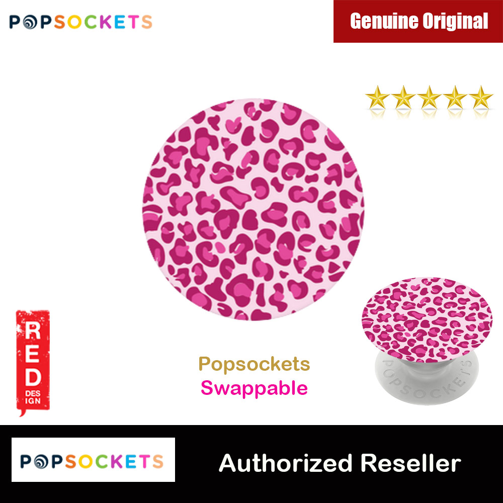Picture of Popsockets PopGrip Swappable Collection (Pink Leopard) Red Design- Red Design Cases, Red Design Covers, iPad Cases and a wide selection of Red Design Accessories in Malaysia, Sabah, Sarawak and Singapore 
