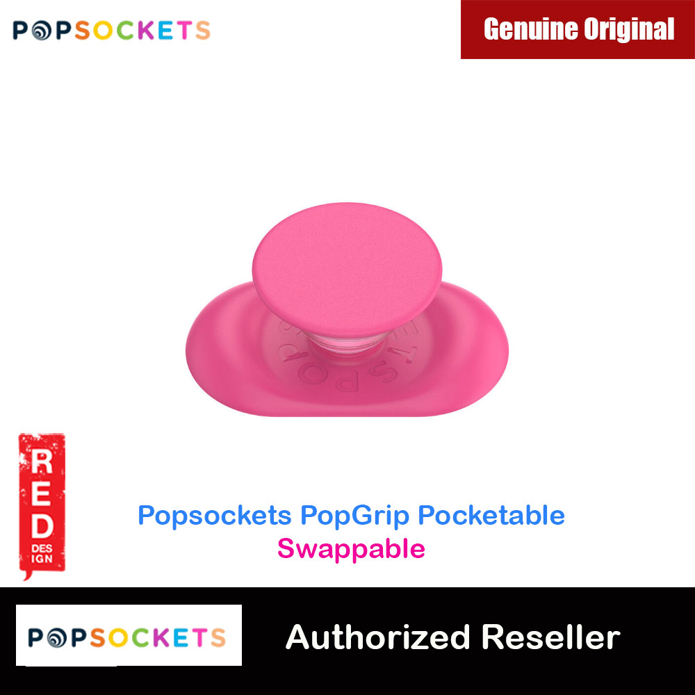 Picture of Popsockets PopGrip Swappable Pocketable (Neon Pink) Red Design- Red Design Cases, Red Design Covers, iPad Cases and a wide selection of Red Design Accessories in Malaysia, Sabah, Sarawak and Singapore 