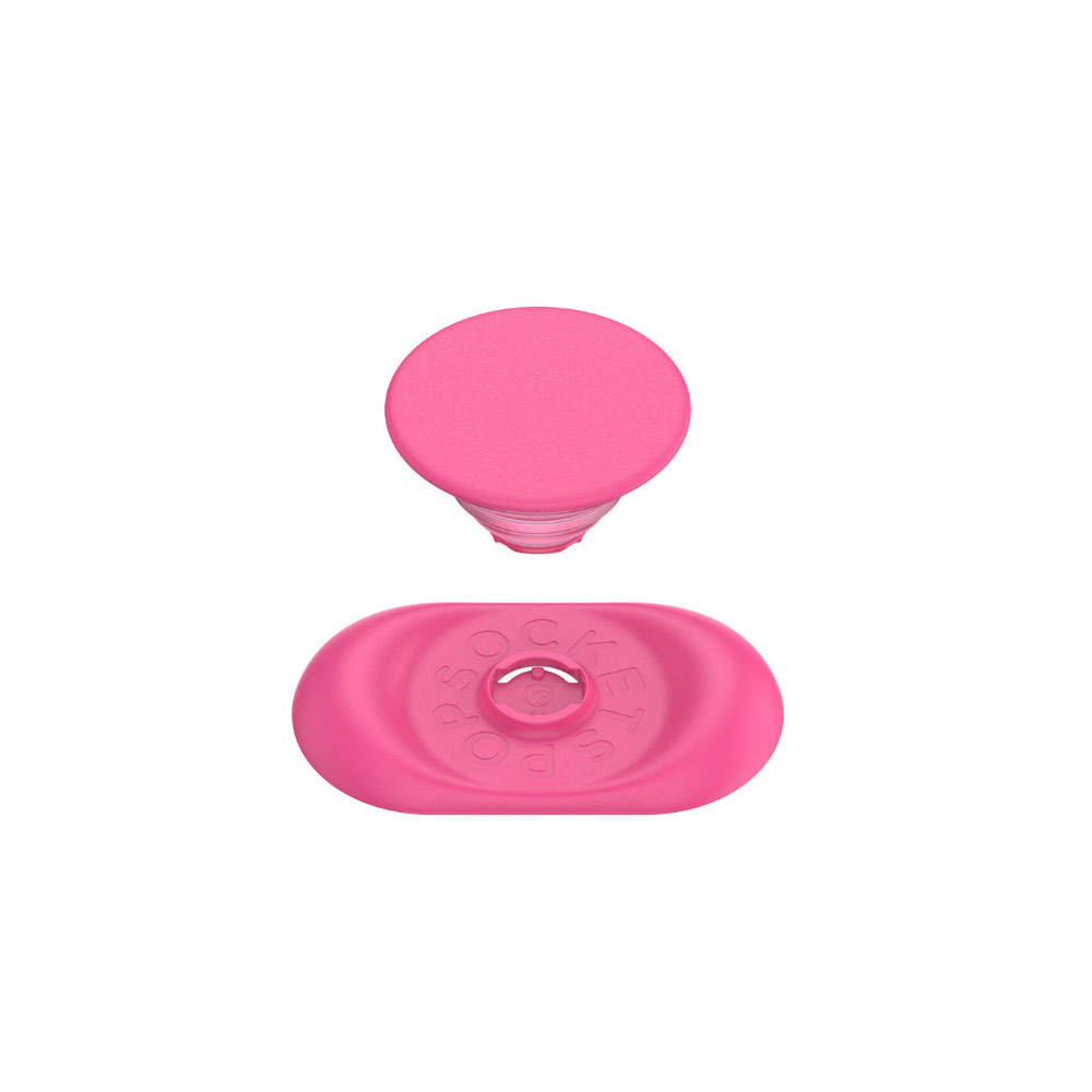 Picture of Popsockets PopGrip Swappable Pocketable (Neon Pink)