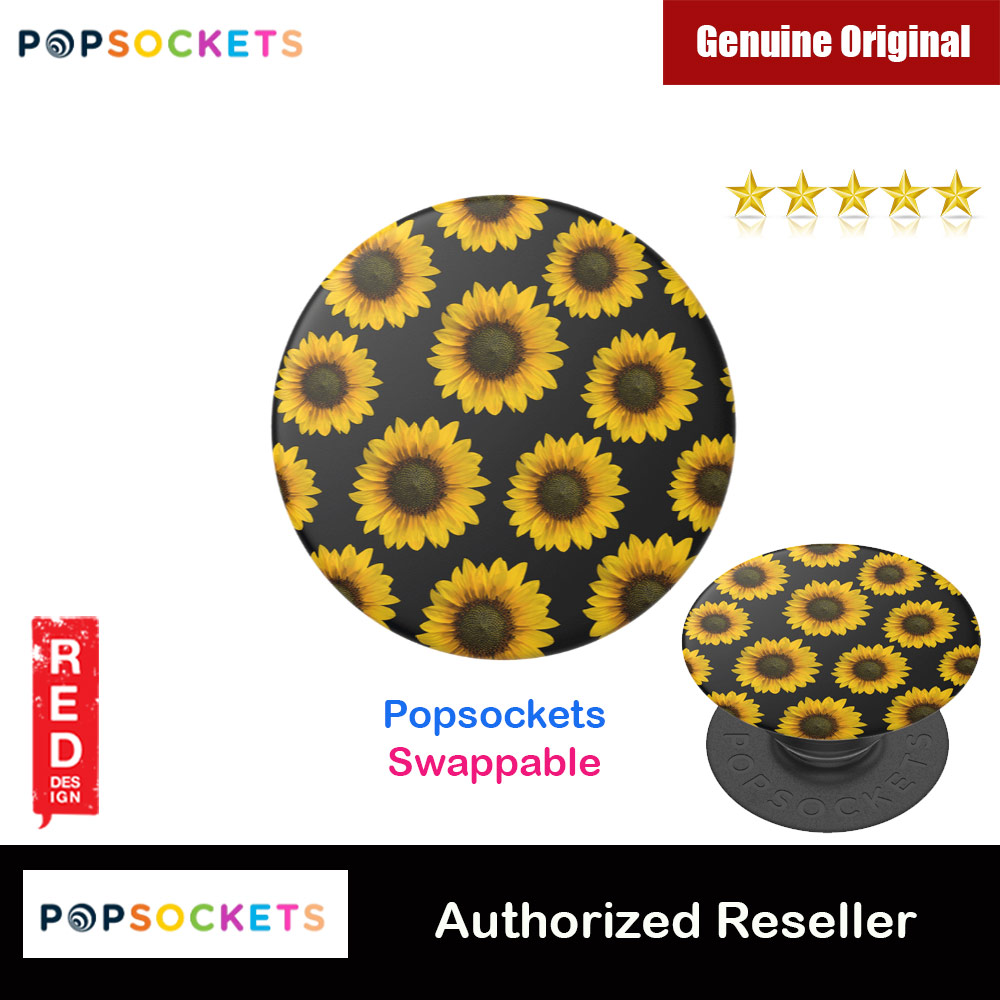 Picture of Popsockets PopGrip Swappable Collection (Sunflower Patch) Red Design- Red Design Cases, Red Design Covers, iPad Cases and a wide selection of Red Design Accessories in Malaysia, Sabah, Sarawak and Singapore 