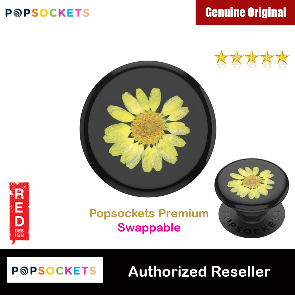 Picture of Popsockets PopGrip Swappable (Pressed Flower Yellow Daisy) Red Design- Red Design Cases, Red Design Covers, iPad Cases and a wide selection of Red Design Accessories in Malaysia, Sabah, Sarawak and Singapore 