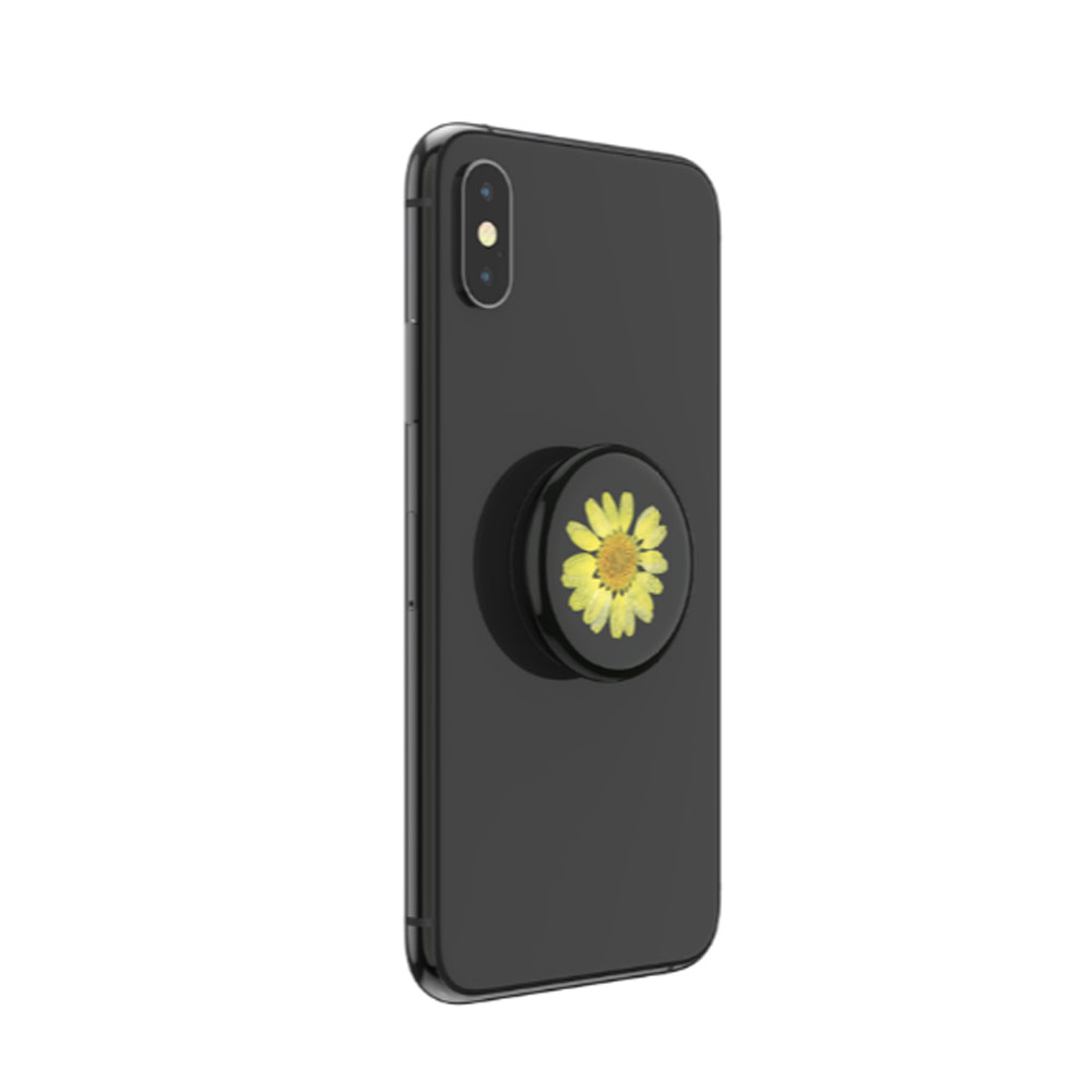 Picture of Popsockets PopGrip Swappable (Pressed Flower Yellow Daisy)