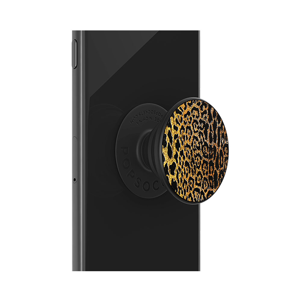Picture of Popsockets PopGrip Swappable LUXE Collection (Embossed Metal Leopard)
