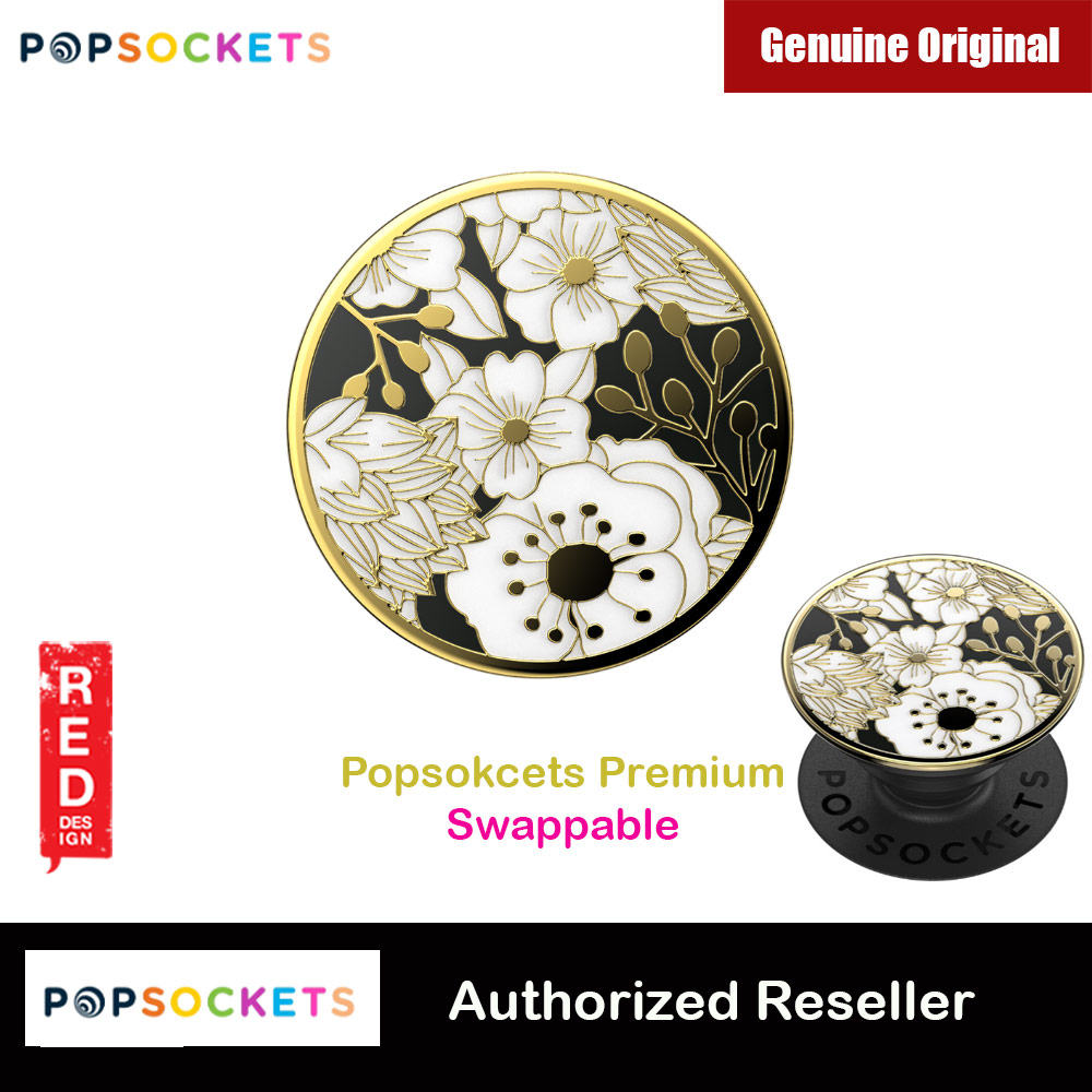 Picture of Popsockets PopGrip Swappable Premium Collection (Enamel Wild Flowers) Red Design- Red Design Cases, Red Design Covers, iPad Cases and a wide selection of Red Design Accessories in Malaysia, Sabah, Sarawak and Singapore 