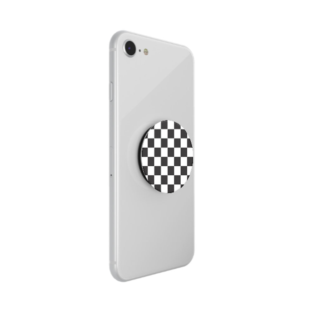 Picture of Popsockets PopGrip Swappable (Checker Black)