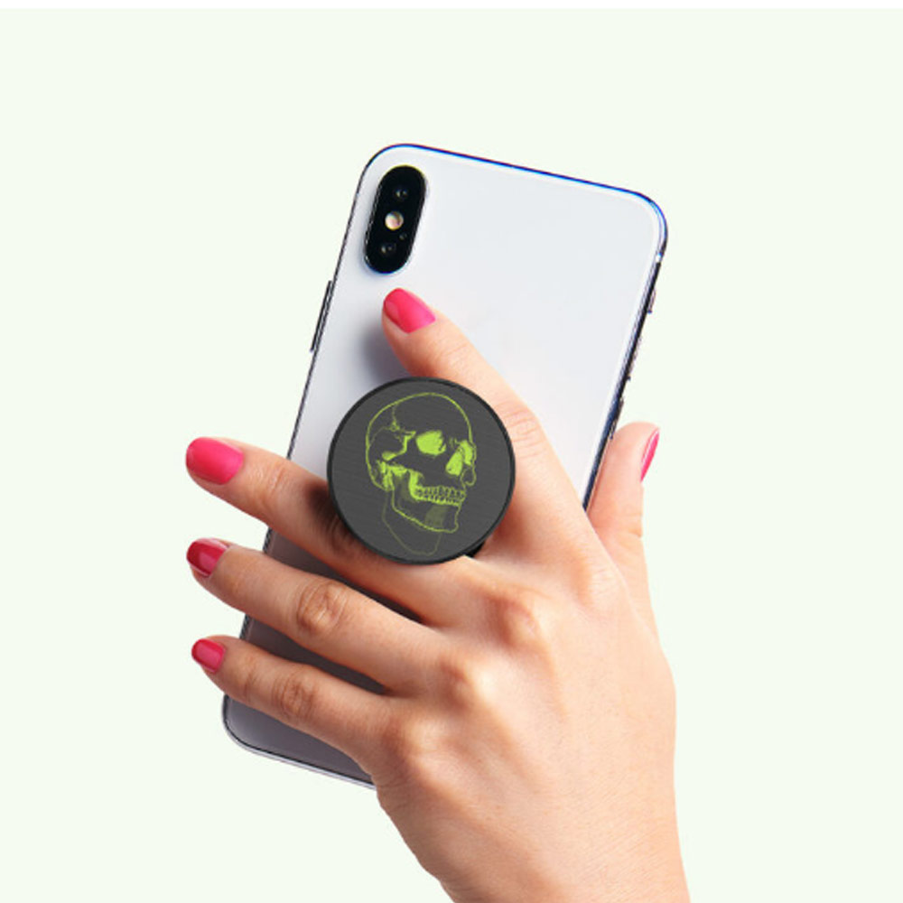 Picture of Popsockets PopGrip Swappable Premium Collection (Lenticular Skull)