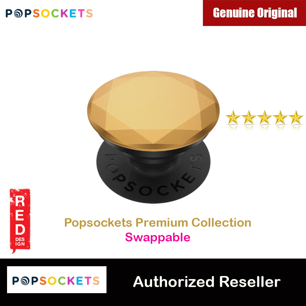 Picture of Popsockets PopGrip Swappable Premium Collection (Metallic Diamond Medallion Gold) Red Design- Red Design Cases, Red Design Covers, iPad Cases and a wide selection of Red Design Accessories in Malaysia, Sabah, Sarawak and Singapore 