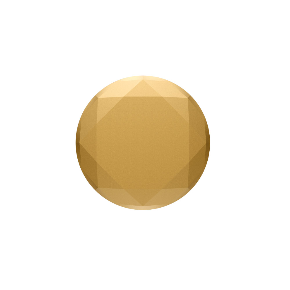 Picture of Popsockets PopGrip Swappable Premium Collection (Metallic Diamond Medallion Gold)