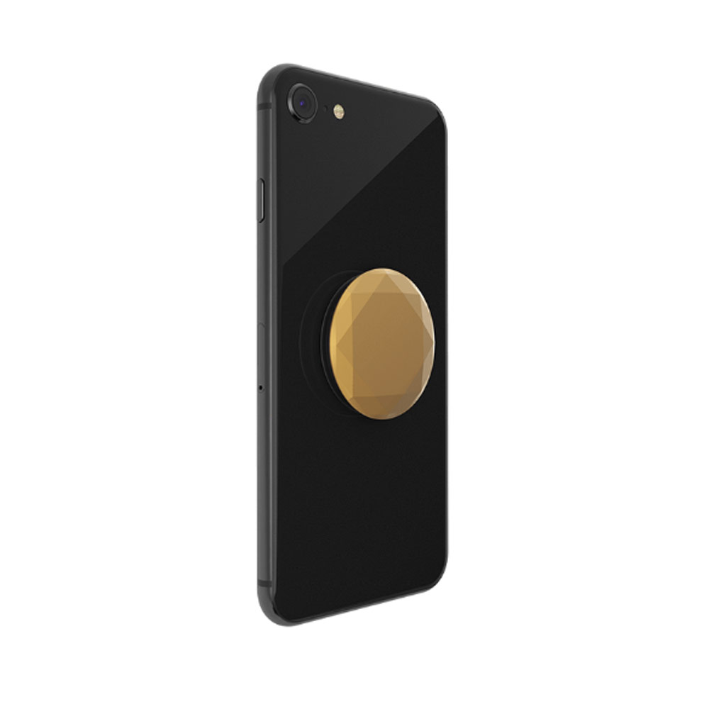 Picture of Popsockets PopGrip Swappable Premium Collection (Metallic Diamond Medallion Gold)