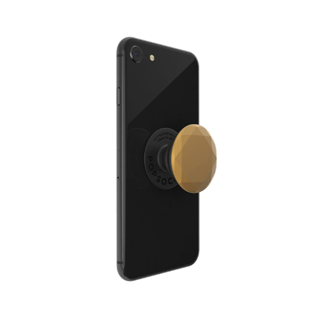 Picture of Popsockets PopGrip Swappable Premium Collection (Metallic Diamond Medallion Gold)