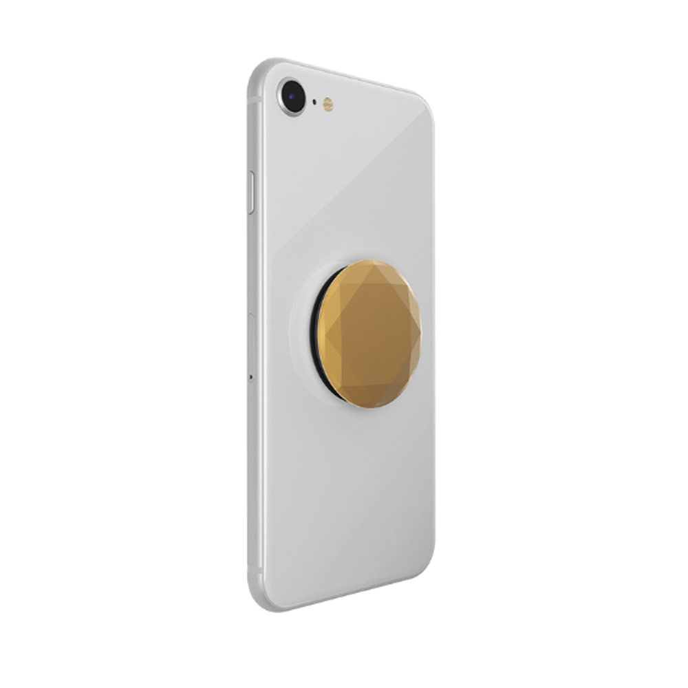 Picture of Popsockets PopGrip Swappable Premium Collection (Metallic Diamond Medallion Gold)