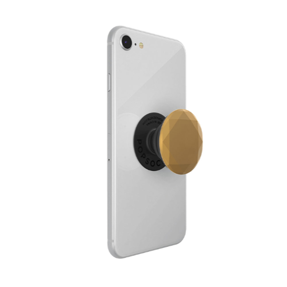 Picture of Popsockets PopGrip Swappable Premium Collection (Metallic Diamond Medallion Gold)