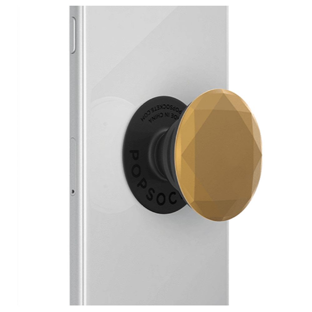 Picture of Popsockets PopGrip Swappable Premium Collection (Metallic Diamond Medallion Gold)