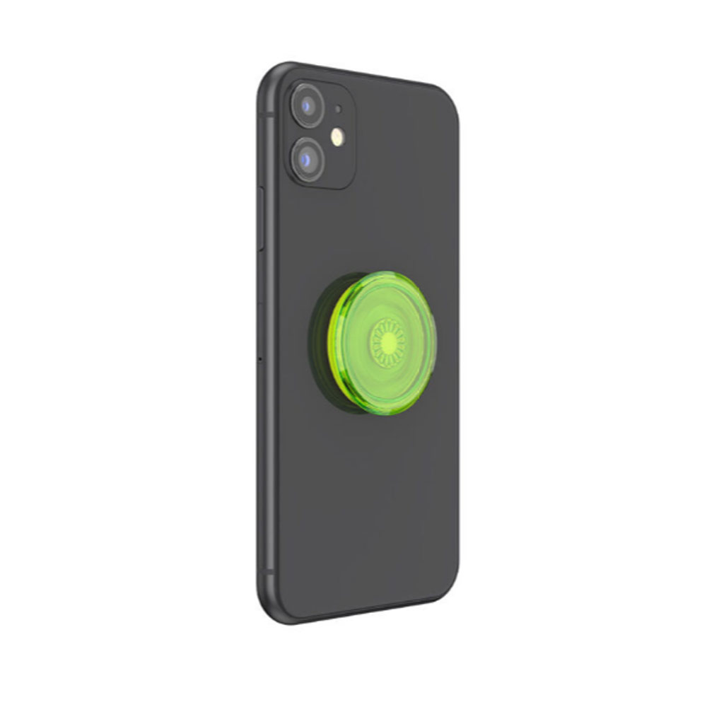 Picture of Popsockets PopGrip Swappable Premium Collection (Neon Glow Blazing Lime)