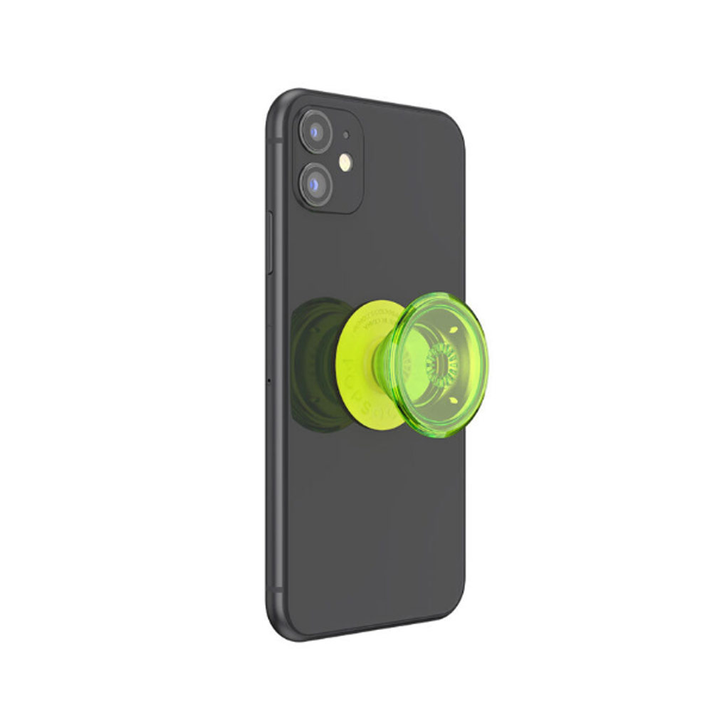 Picture of Popsockets PopGrip Swappable Premium Collection (Neon Glow Blazing Lime)