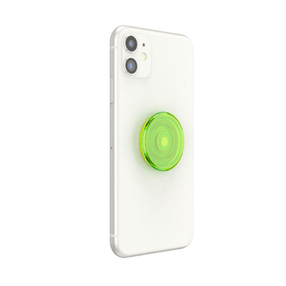 Picture of Popsockets PopGrip Swappable Premium Collection (Neon Glow Blazing Lime)