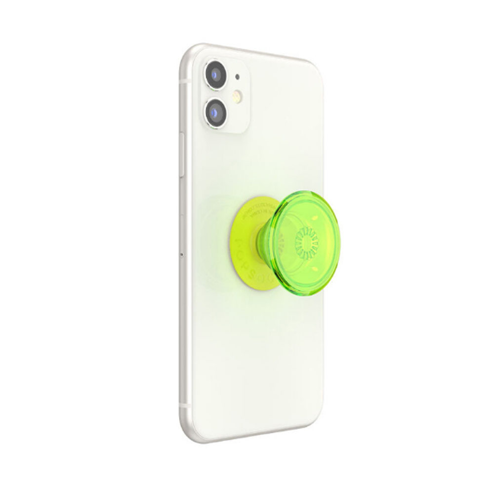 Picture of Popsockets PopGrip Swappable Premium Collection (Neon Glow Blazing Lime)