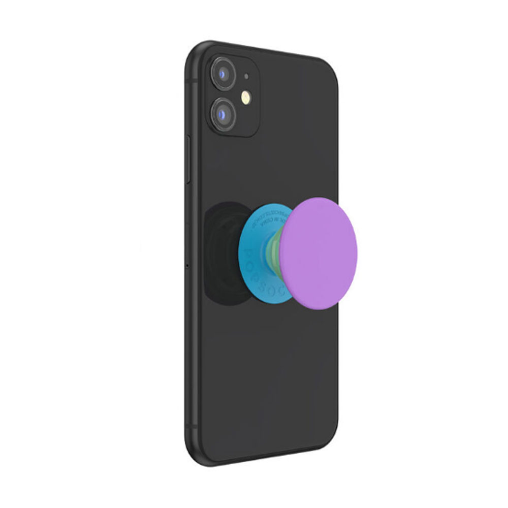 Picture of Popsockets PopGrip Swappable (Pastel Brights Color Block Lavender)
