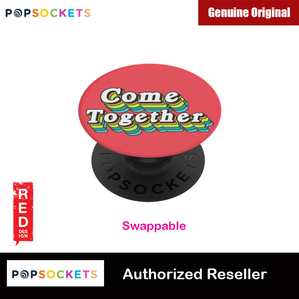 Picture of Popsockets PopGrip Swappable (Come Together) Red Design- Red Design Cases, Red Design Covers, iPad Cases and a wide selection of Red Design Accessories in Malaysia, Sabah, Sarawak and Singapore 