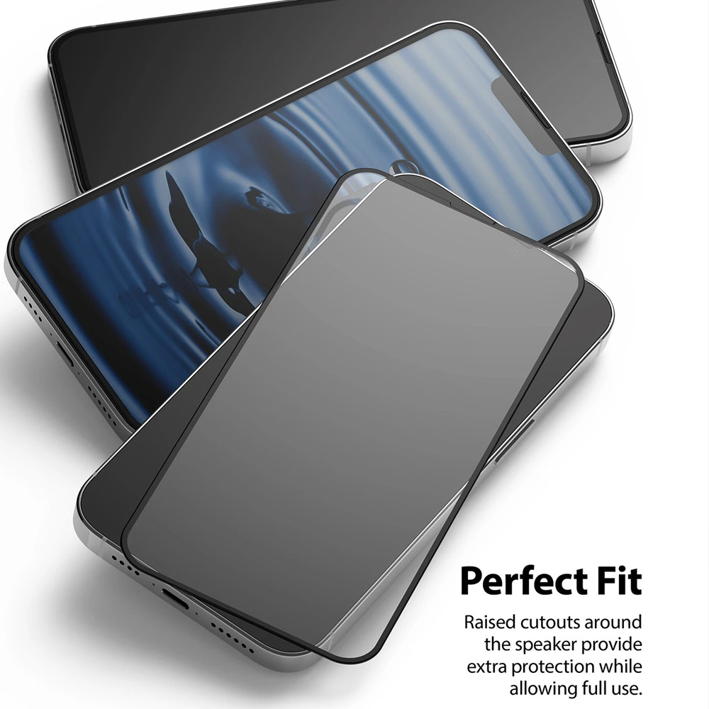 Picture of  Apple iPhone 13 Pro Max 6.7 Screen Protector | Ringke Invisible Defender Glass Tempered Glass Screen Protector for Apple iPhone 13 Pro Max 6.7 (Clear)