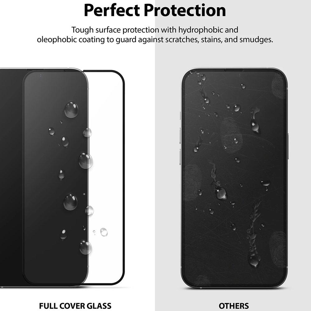 Picture of  Apple iPhone 13 Pro Max 6.7 Screen Protector | Ringke Invisible Defender Glass Tempered Glass Screen Protector for Apple iPhone 13 Pro Max 6.7 (Clear)