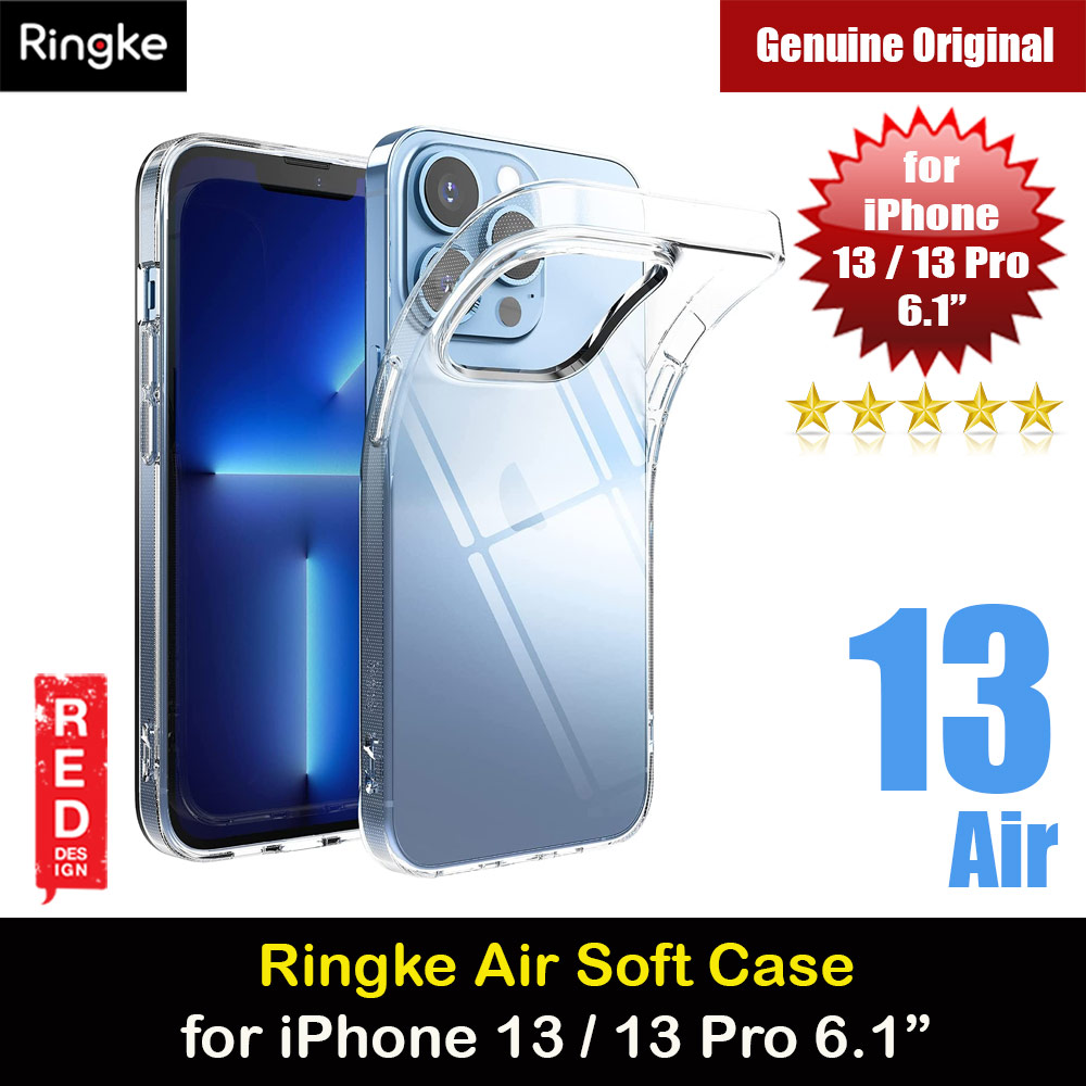 Picture of Ringke Air Soft TPU Protection Case for Apple iPhone 13 Pro 6.1 (Clear)  Apple iPhone 13 Pro 6.1-  Apple iPhone 13 Pro 6.1 Cases,  Apple iPhone 13 Pro 6.1 Covers, iPad Cases and a wide selection of  Apple iPhone 13 Pro 6.1 Accessories in Malaysia, Sabah, Sarawak and Singapore 